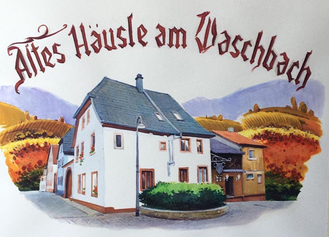 Altes Haeusle Am Waschbach Anno 1625 Ferienwohnungen Und Doppelzimmer Edenkoben Exterior foto